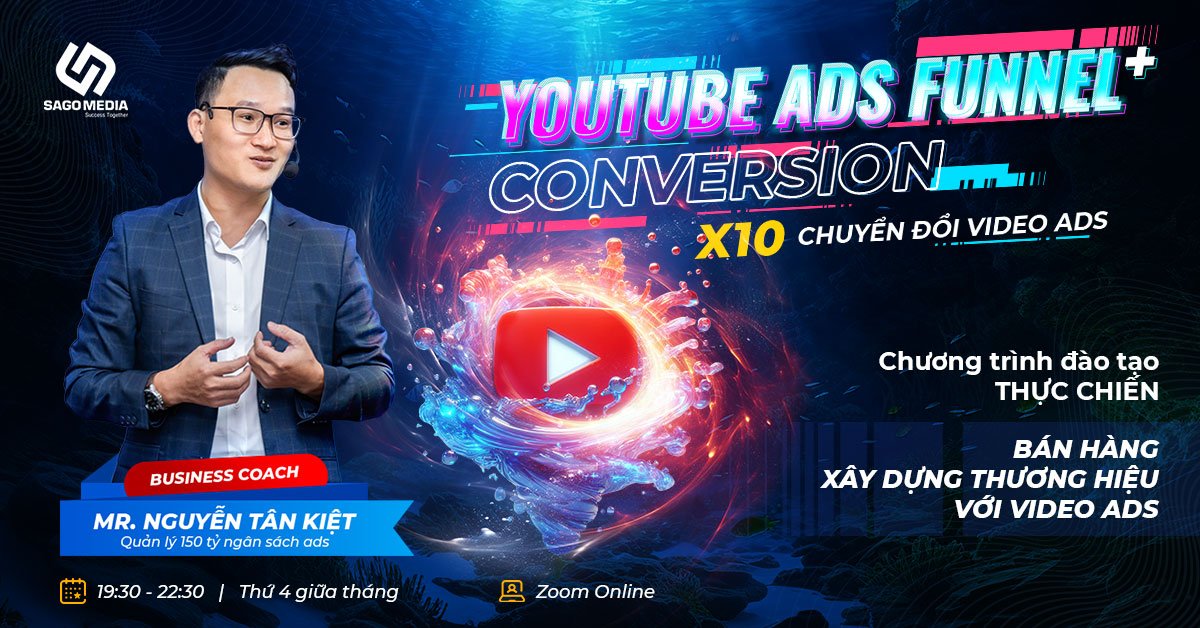 3H Youtube Ads Conversion x10 Chuyển Đổi Video Ads